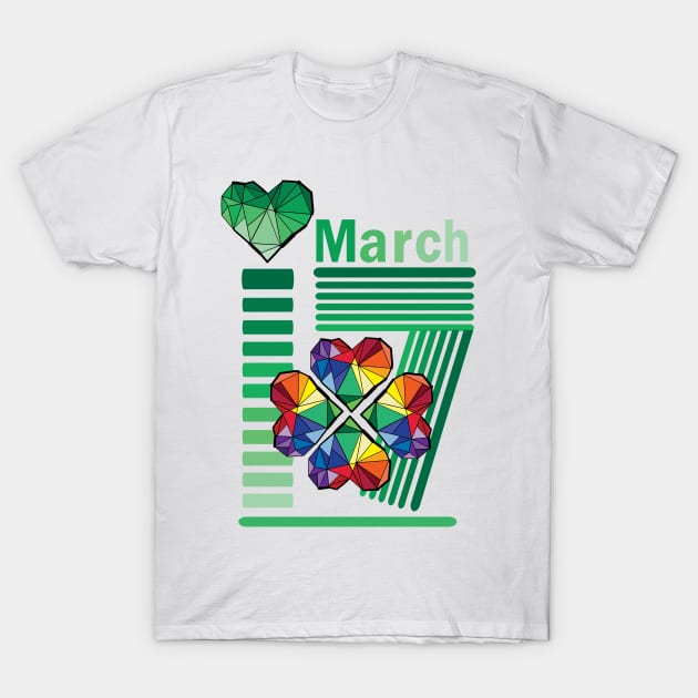 March 17 T-Shirt by CindyS